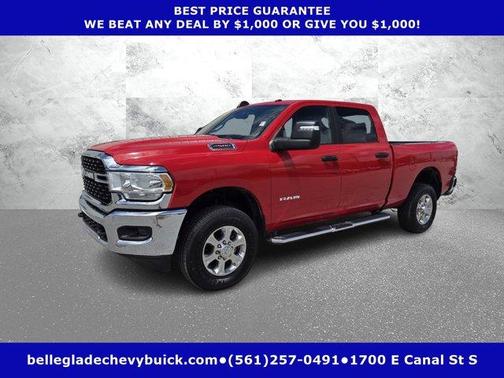 Flame Red Clearcoat 2024 RAM 2500 Big Horn