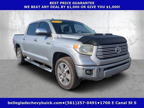 Silver Sky Metallic 2014 Toyota Tundra Platinum