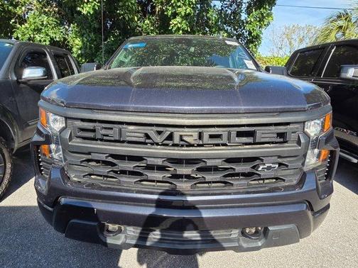 Dark Ash Metallic 2023 Chevrolet Silverado 1500 Custom