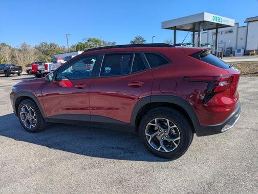 Crimson Metallic 2025 Chevrolet Trax LT