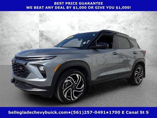 Sterling Gray Metallic 2024 Chevrolet Trailblazer RS