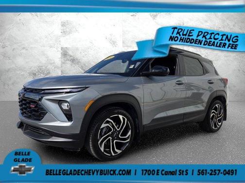 Sterling Gray Metallic 2024 Chevrolet Trailblazer RS