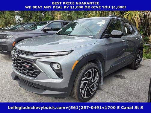 Sterling Gray Metallic 2024 Chevrolet Trailblazer RS
