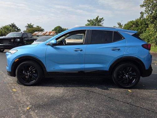 Aquamarine Blue Metallic 2025 Buick Encore GX Sport Touring