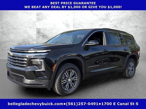 Mosaic Black Metallic 2026 Chevrolet Traverse LT