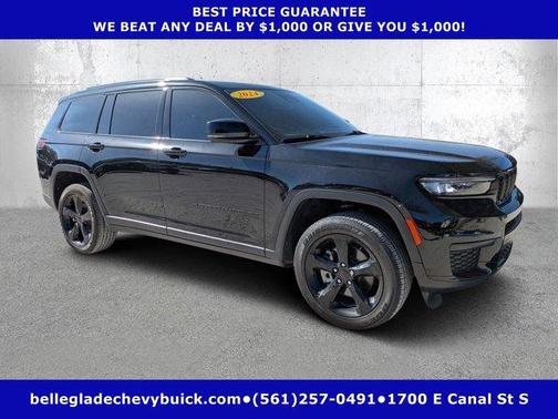 Diamond Black 2024 Jeep Grand Cherokee L Laredo