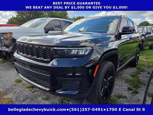 Diamond Black 2024 Jeep Grand Cherokee L Laredo