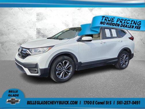 Platinum White Pearl 2021 Honda CR-V EX-L