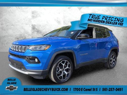 Hydro Blue Pearlcoat 2025 Jeep Compass Limited