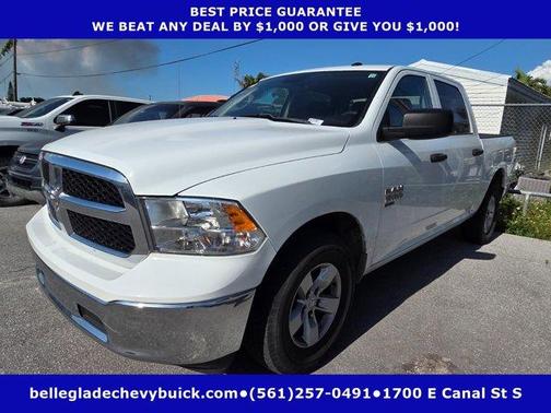 Bright White Clearcoat 2023 RAM 1500 Classic Tradesman