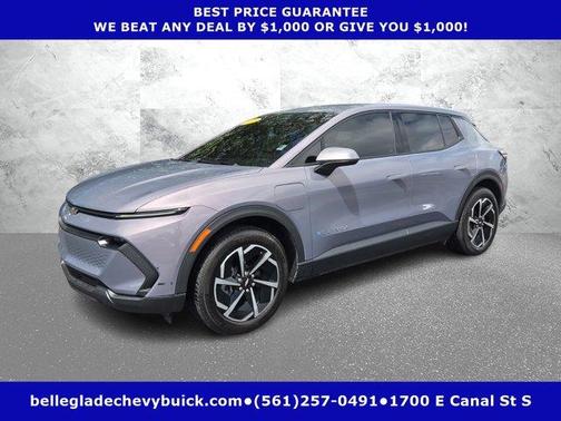 Galaxy Gray Metallic 2025 Chevrolet Equinox EV LT