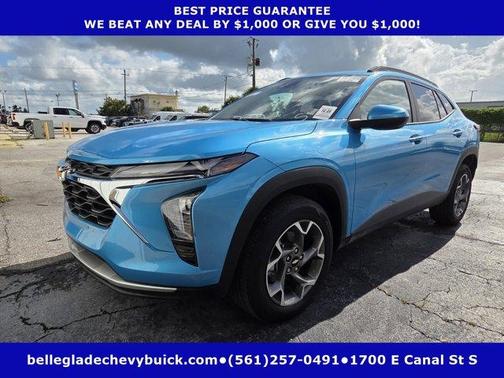 Marina Blue 2025 Chevrolet Trax LT