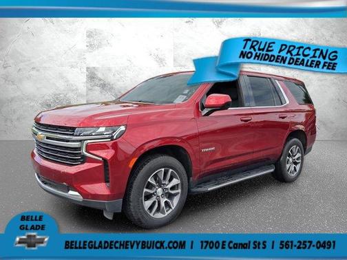 Radiant Red 2023 Chevrolet Tahoe LT