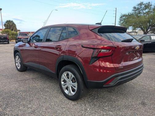 Crimson Metallic 2024 Chevrolet Trax LS