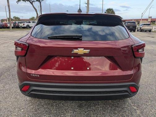 Crimson Metallic 2024 Chevrolet Trax LS