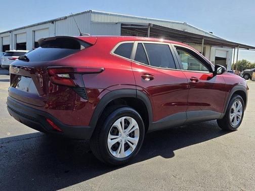 Crimson Metallic 2024 Chevrolet Trax LS