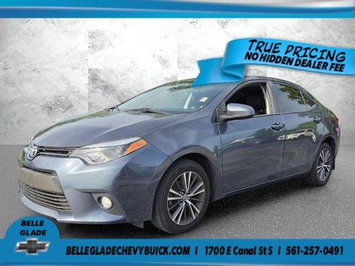 Slate Metallic 2016 Toyota Corolla L