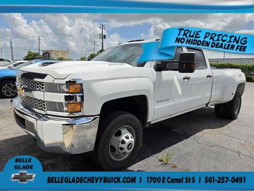 Summit White 2019 Chevrolet Silverado 3500 WT