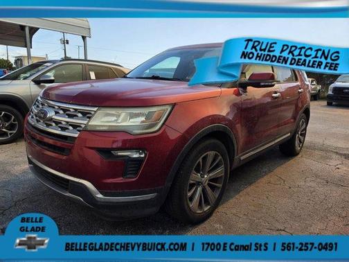 Ruby Red Metallic Tinted Clearcoat 2018 Ford Explorer Limited