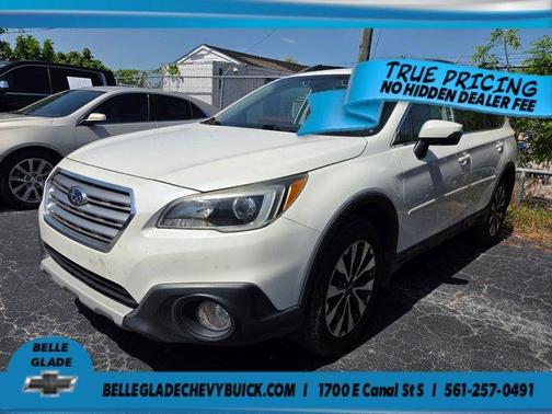 White 2016 Subaru Outback 2.5i Limited