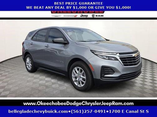 Sterling Gray Metallic 2024 Chevrolet Equinox LS