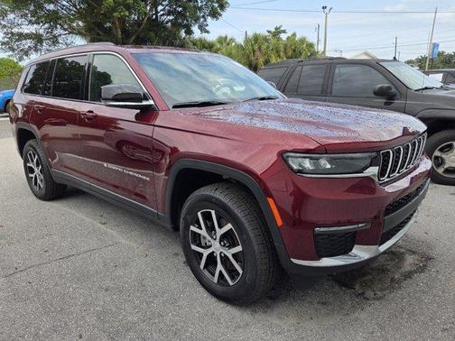 Velvet Red Pearlcoat 2025 Jeep Grand Cherokee L Limited