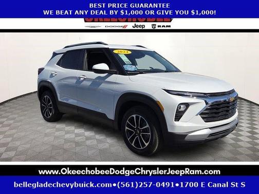 Summit White 2024 Chevrolet Trailblazer LT