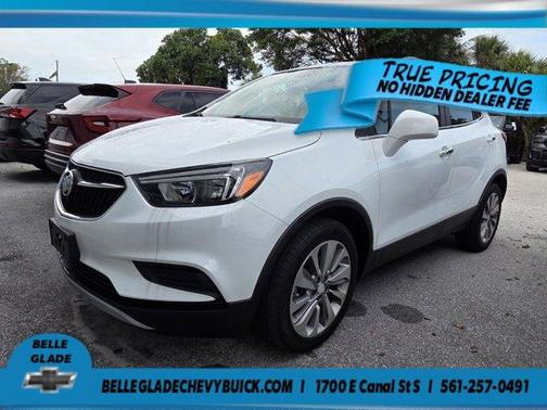 Summit White 2020 Buick Encore Preferred