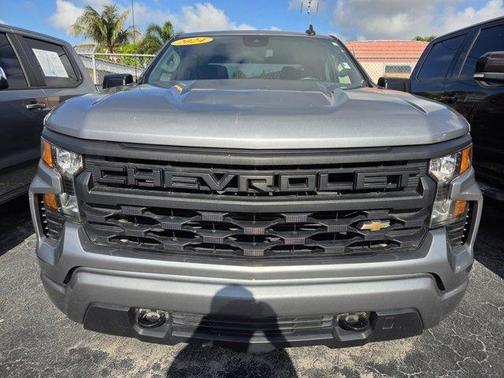 Sterling Gray Metallic 2024 Chevrolet Silverado 1500 Custom