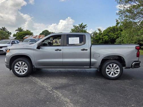 Sterling Gray Metallic 2024 Chevrolet Silverado 1500 Custom
