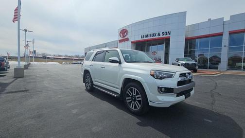 Blizzard Pearl 2020 Toyota 4Runner Limited