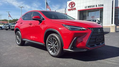 Red 2023 Lexus NX 350 Premium