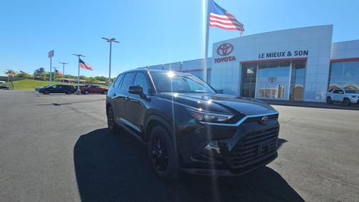 Midnight Black Metallic 2024 Toyota Grand Highlander XLE