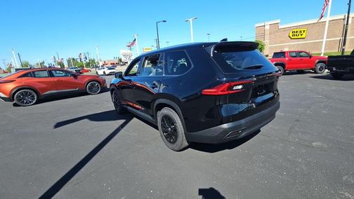 Midnight Black Metallic 2024 Toyota Grand Highlander XLE