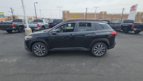 Jet Black 2025 Toyota Corolla Cross XLE