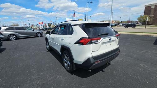 Blizzard Pearl 2020 Toyota RAV4 Hybrid Limited
