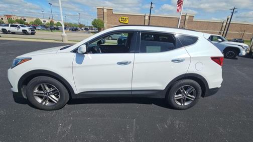 Frost White Pearl 2017 Hyundai Santa Fe Sport 2.4L
