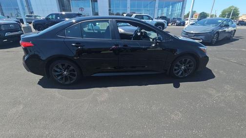 Midnight Black Metallic 2023 Toyota Corolla SE