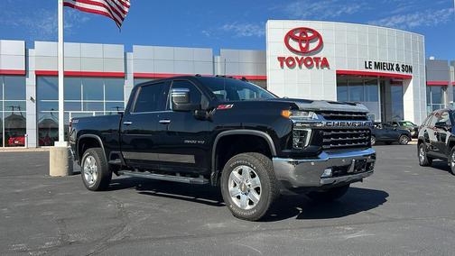 Mosaic Black Metallic 2021 Chevrolet Silverado 2500 LTZ