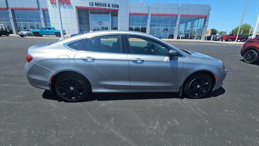Billet Silver Metallic Clearcoat 2015 Chrysler 200 Limited