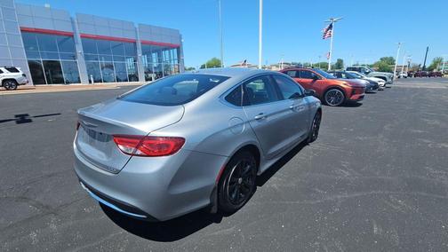 Billet Silver Metallic Clearcoat 2015 Chrysler 200 Limited