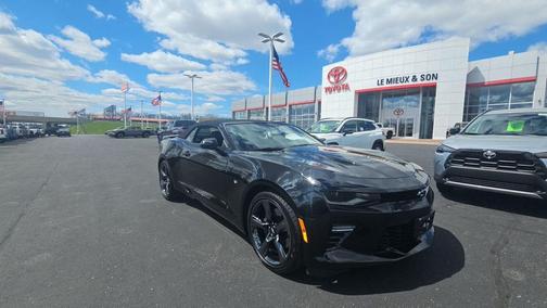 Black 2017 Chevrolet Camaro 1SS