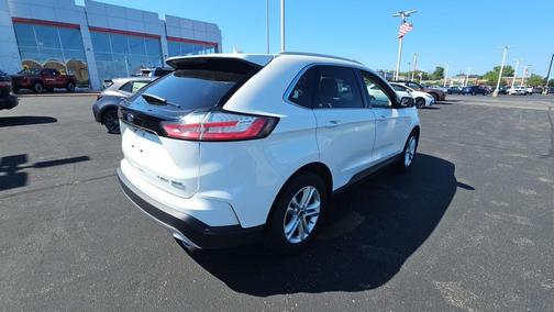 Star White Metallic Tri-Coat 2020 Ford Edge SEL