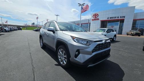 Silver Sky Metallic 2020 Toyota RAV4 Limited
