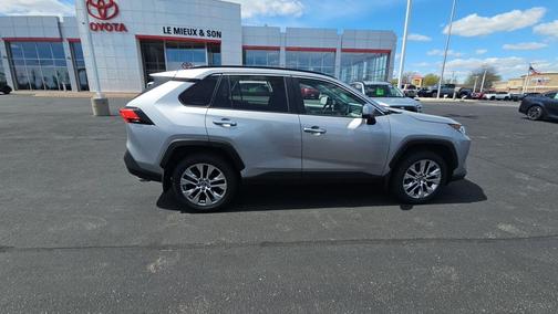 Silver Sky Metallic 2020 Toyota RAV4 Limited