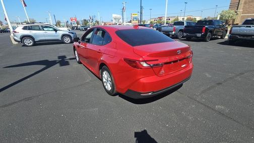 Supersonic Red 2025 Toyota Camry LE