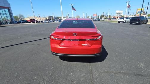 Supersonic Red 2025 Toyota Camry LE