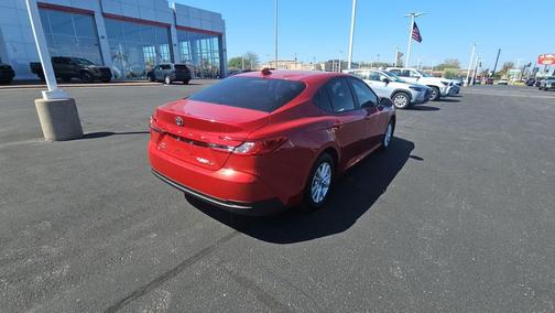 Supersonic Red 2025 Toyota Camry LE
