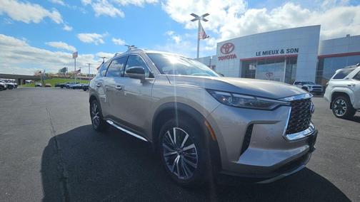 Warm Titanium 2023 INFINITI QX60 SENSORY