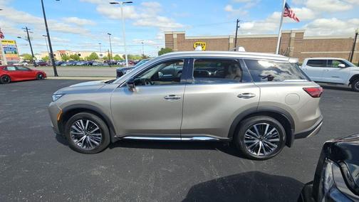 Warm Titanium 2023 INFINITI QX60 SENSORY